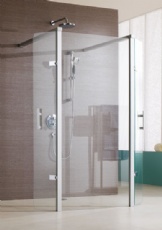 Portes douche verre transparent LEDA modle JAZZ