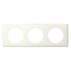 Plaque 3 postes 