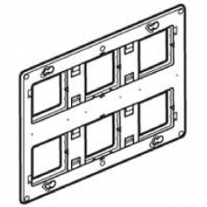 Support 2X3 postes ou 2X6/8 modules LEGRAND 80266