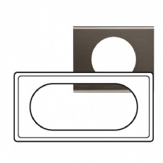 Plaque 6/8 modules 