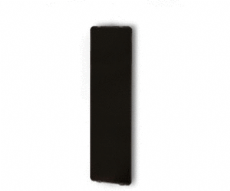 Radiateur lectrique vertical noir modle ULTIME troit