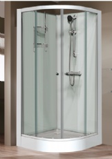 Cabine douche verre transparent LEDA modle IZIGLASS L11IZ30239