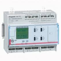 Interrupteur horaires programmables multifonctions programme annuel alimentation 120/230V 50/60Hz 16A 250V 6 modules 4 sorties LEGRAND 004770