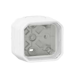 BOITIER 1 POSTE BLANC
